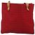 Hermès Borsa a tracolla HERMES Amedaba Cabas Do Canvas Rossa Auth bs26182 Rosso - vista 2