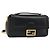 Borsa a tracolla FENDI baguette con catena in pelle nera e oro Auth yk20513SAV Nero D'oro
