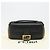 Borsa a tracolla FENDI baguette con catena in pelle nera e oro Auth yk20513SAV Nero D'oro - vista 12