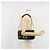 Borsa a tracolla FENDI baguette con catena in pelle nera e oro Auth yk20513SAV Nero D'oro - vista 26