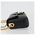 Borsa a tracolla FENDI baguette con catena in pelle nera e oro Auth yk20513SAV Nero D'oro - vista 4