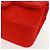 Borsa a tracolla CHANEL Matelasse 20 con catena in cotone rosso e CC argento Auth 167964SAV - vista 13