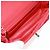 Borsa a tracolla CHANEL Matelasse 20 con catena in cotone rosso e CC argento Auth 167964SAV - vista 19