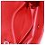 Borsa a tracolla CHANEL Matelasse 20 con catena in cotone rosso e CC argento Auth 167964SAV - vista 24