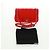 Borsa a tracolla CHANEL Matelasse 20 con catena in cotone rosso e CC argento Auth 167964SAV - vista 28