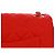 Borsa a tracolla CHANEL Matelasse 20 con catena in cotone rosso e CC argento Auth 167964SAV - vista 5