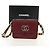 Bolso de hombro CHANEL Matelasse de piel de becerro plateada Bordeaux CC Auth 187570V Plata Burdeos - vista 25