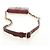 Bolso de hombro CHANEL Matelasse de piel de becerro plateada Bordeaux CC Auth 187570V Plata Burdeos - vista 7