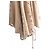 Roberto Cavalli Bluse aus beigem Wildleder mit Spitzenbesatz und Bindevorderseite - Ansicht 4