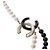 Gioielli CHANEL CC in Perla Nera - 103827 Nero - vista 4