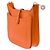 Hermès Borsa HERMES Evelyne in Pelle Arancione - 103820 - vista 6
