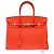 Hermès Borsa HERMES Birkin 35 in Pelle Arancione - 103819