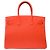 Hermès Borsa HERMES Birkin 35 in Pelle Arancione - 103819 - vista 4