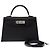 Hermès Borsa HERMES Kelly Mini in Pelle Nera - 103815 Nero