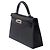Hermès Borsa HERMES Kelly Mini in Pelle Nera - 103815 Nero - vista 5