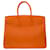 Hermès mala HERMES Birkin 35 em Couro Laranja - 103812  - vista 4