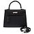 Hermès Borsa HERMES Kelly 25 in Pelle Nera - 103817 Nero