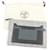 Hermès Toodoo 29 Clutch-Tasche aus Epsom und Filz in Grau  - Ansicht 9