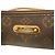 Borsa Satchel Louis Vuitton Monogram Eva Marrone - vista 11