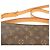 Borsa Satchel Louis Vuitton Monogram Melie Marrone - vista 10
