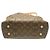 Borsa Satchel Louis Vuitton Monogram Melie Marrone - vista 3