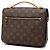 Borsa Louis Vuitton Monogram Pochette Metis Marrone - vista 2