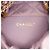 Borsa Chanel Mini 22 in vitello lucido viola Porpora - vista 5