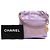 Borsa Chanel Mini 22 in vitello lucido viola Porpora - vista 7