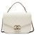 Borsa Chanel Paris Cuba Medium Quilted Caviar Thread Around bianca Bianco
