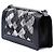 Borsa a tracolla Chanel Boy Flap Old Medium in paillettes e vernice nera Nero - vista 2