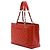 Borsa Tote Grand Shopping Chanel Caviar Rossa Rosso - vista 2