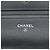 Borsa a tracolla Chanel CC Quilted Patent Wallet On Chain Grigia Grigio - vista 5