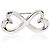 Broche Tiffany & Co. Paloma Picasso Loving Heart en Plata Esterlina