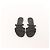 Hermès Sandali HERMES Rivage in gomma neri, Taglia 36 EU Nero - vista 12