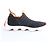 Hermès Eclair Stoff-Sneaker in Schwarz x Orange 221892Z, Größe EU 43 - Ansicht 3