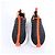 Hermès Eclair Stoff-Sneaker in Schwarz x Orange 221892Z, Größe EU 43 - Ansicht 5