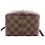 Borsa Louis Vuitton Nolita Damier Ebene in marrone N41455 Rosso - vista 10