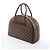 Borsa Louis Vuitton Nolita Damier Ebene in marrone N41455 Rosso - vista 3