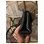 Borsa a tracolla Chanel Chevron in pelle nera Nero - vista 6