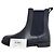 Chloé Botas Chelsea Chloe en cuero negro