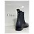 Chloé Botas Chelsea Chloe en cuero negro - vista 3