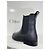 Chloé Botas Chelsea Chloe en cuero negro - vista 5