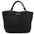 Borsa Shopper Miu Miu Matelassé in Pelle Large Nero