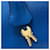 Birkin Hermès Borsa Hermes Blue Hydra in pelle Epsom - vista 12