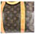 Borsa Louis Vuitton Monogram Keepall 55 Marrone Monogramma  - vista 11
