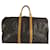 Borsa Louis Vuitton Monogram Keepall 55 Marrone Monogramma  - vista 2
