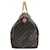 Borsa Louis Vuitton Monogram Keepall 55 Marrone Monogramma  - vista 3