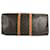 Borsa Louis Vuitton Monogram Keepall 55 Marrone Monogramma  - vista 5