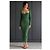 KHAITE grünes Rippstrick-Maxikleid - Ansicht 7