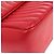 Chanel Surpique Chevron CC Flap Quilted Lambskin Medium Rosso - vista 4
